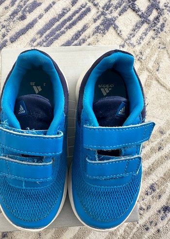 Erkek Çocuk Mavi Cırtcırtlı Spor Ayakkabı - Görsel 2