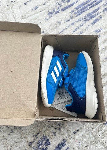 Erkek Çocuk Mavi Cırtcırtlı Spor Ayakkabı - Görsel 7