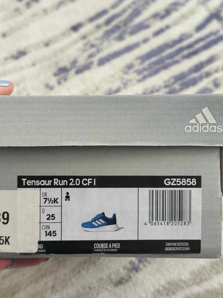 Erkek Çocuk Mavi Cırtcırtlı Spor Ayakkabı - Görsel 3