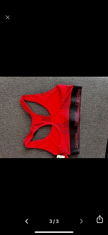 m Beden Calvin klein bralet m
