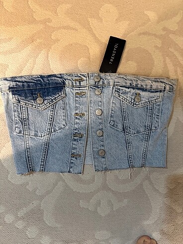 Trendyol & Milla Straplez crop