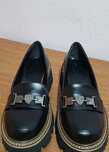 38 Beden siyah Renk Ayakkabı loafer