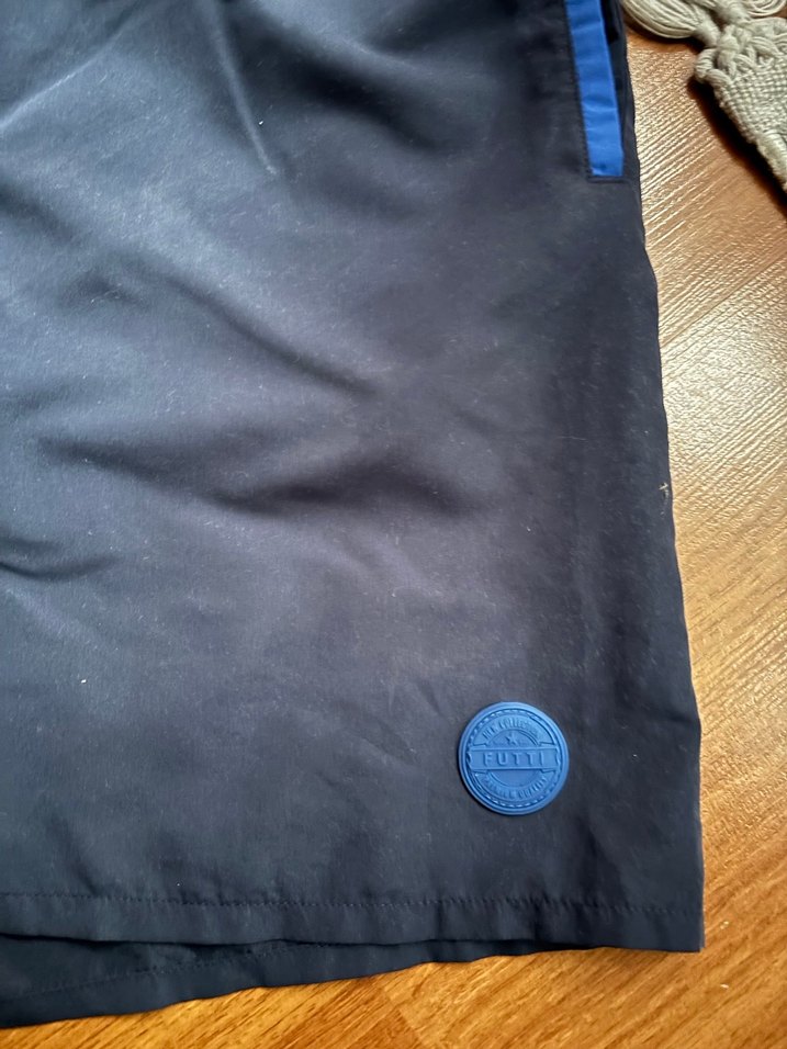 Mavi Bel Bantlı Erkek Deniz Şortu - Görsel 4