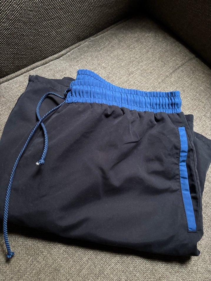 Mavi Bel Bantlı Erkek Deniz Şortu - Görsel 2