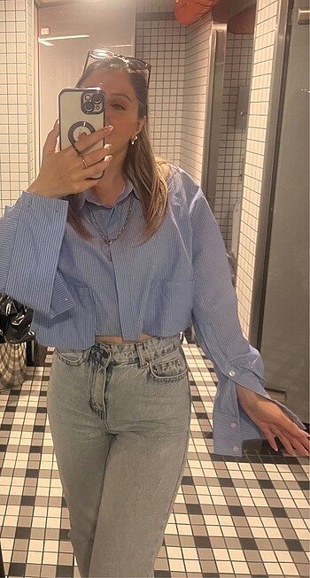 Zara muadili gömlek - Görsel 3