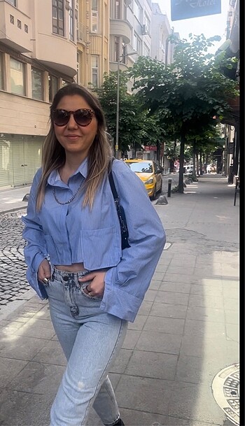 Zara muadili gömlek - Görsel 7