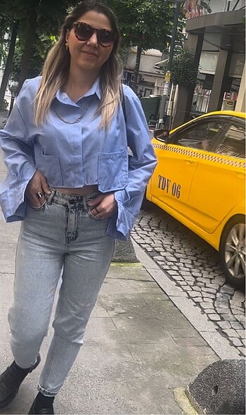 Zara muadili gömlek - Görsel 5