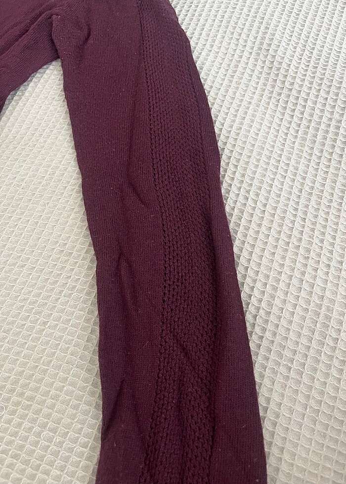 Mavi jeans kazak - Görsel 3