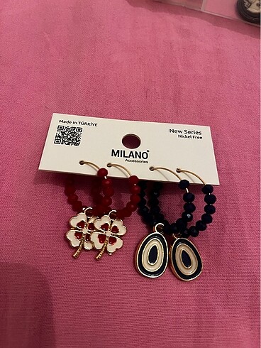 Küpe ikili set