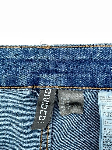 38 Beden mavi Renk H&M Jean / Kot Şort %70 İndirimli.