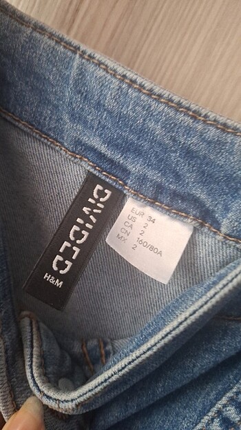 xs Beden H&M kot elbise