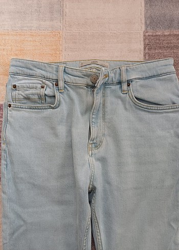Mango buz mavisij Kadın Denim Pantolon