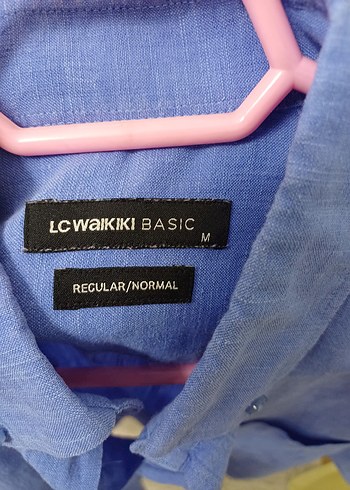 Mav renk i Keten Erkek Gömlek, Uzun Kollu, Regular Fit - Görsel 3