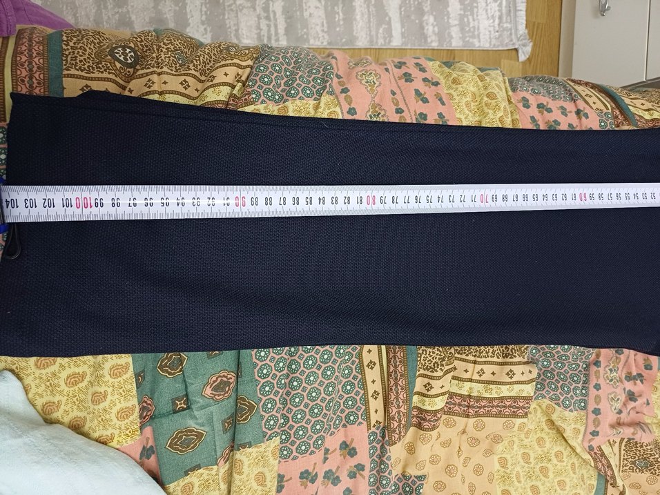 Lacivert Pilili Erkek Ofis Pantolonu - Görsel 2