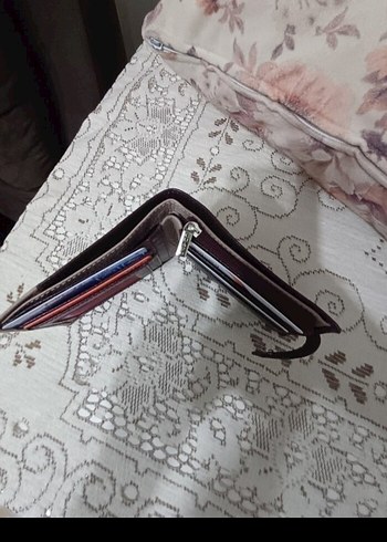 Kahverengi Desenli Erkek Cüzdan - Görsel 3