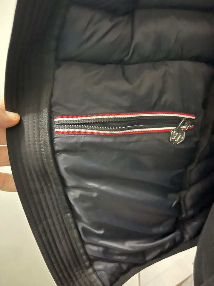 lacivert Fermuarlı Erkek Mont - Görsel 4