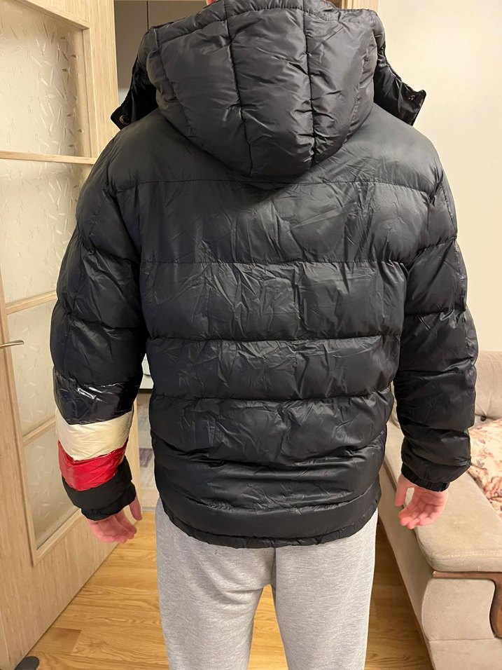 Erkek Siyah Kapitone Mont - Görsel 2