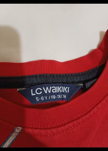 Uzun Kollu Kırmızı Star Wars Baskılı Sweatshirt - Görsel 2