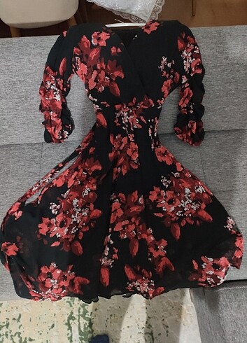 Zara Şifon elbise