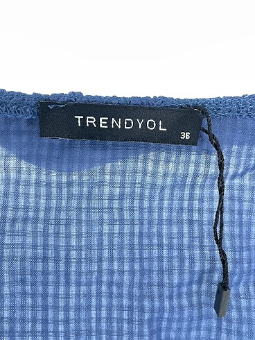 36 Beden mavi Renk Trendyol & Milla Gömlek %70 İndirimli.