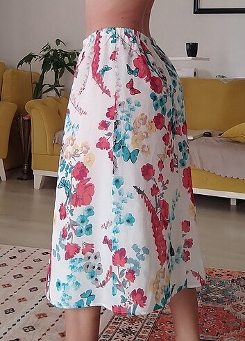 Beli lastikli yazlik etek
