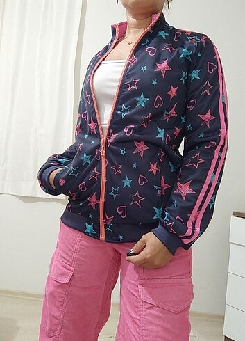 Yildizli spor ceket/ yağmurluk 