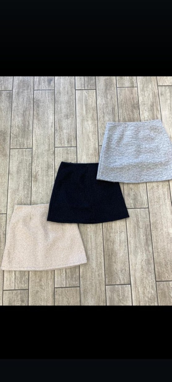 Siyah Mini Kadın Etek - Görsel 2