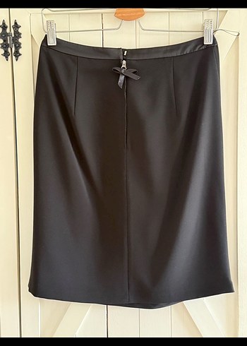 Kemerli Siyah Kadın Blazer Ceket - Görsel 3