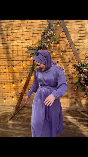 Suud Collection Lila suud elbise