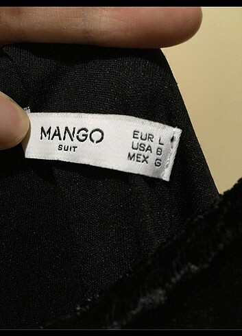 Mango Mango kadife elbise 