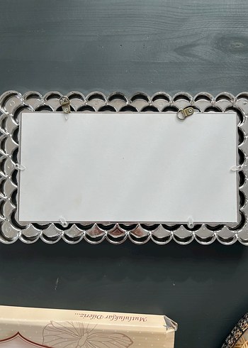 Gri Çerçeveli Dekoratif Ayna - Görsel 2