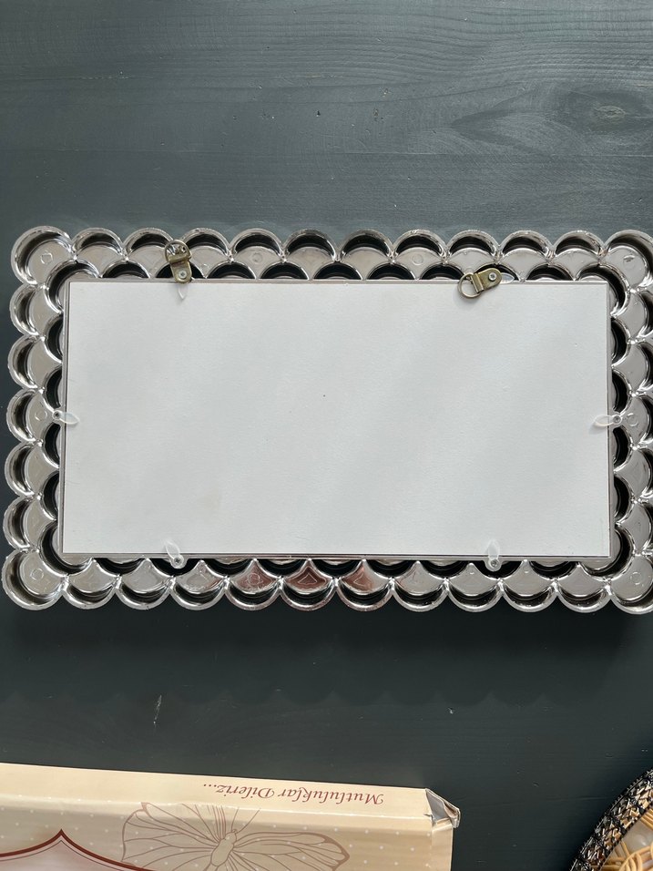 Gri Çerçeveli Dekoratif Ayna - Görsel 2