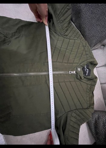 Delpino keten mont ceket - Görsel 4