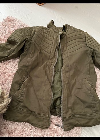 Delpino keten mont ceket - Görsel 3