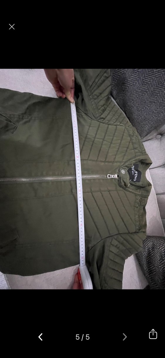 Delpino keten mont ceket - Görsel 4