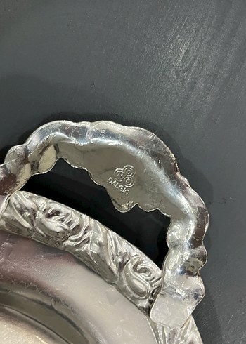 Dalgıç Şık Parlak Beyaz Oval Tepsi - Görsel 4