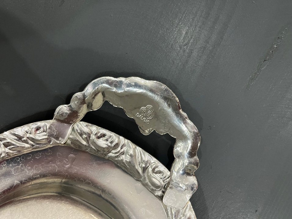 Dalgıç Şık Parlak Beyaz Oval Tepsi - Görsel 4