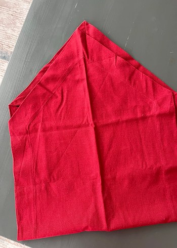 Koyu Kırmızı Düz masa Örtüsü - Görsel 3