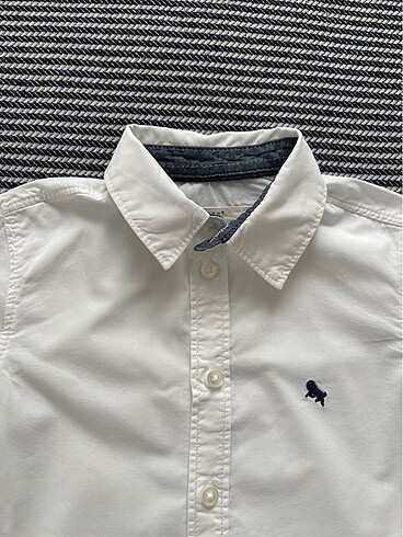 24-36 Ay Beden beyaz Renk H&M erkek çocuk beyaz gömlek
