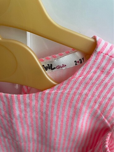 24-36 Ay Beden Elbise pembe