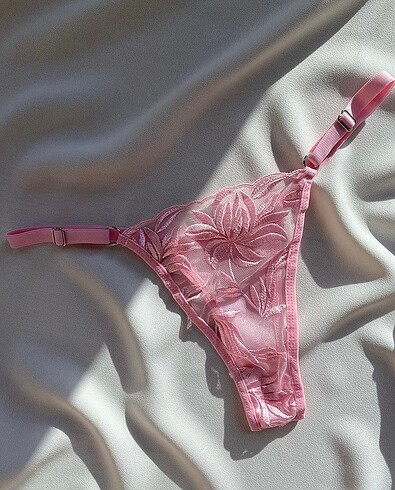 s Beden Pembe Bralet takım ????