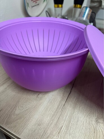 Tupperware eko kap ve süzgeç