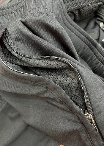 Siyah Erkek Rahat Kesim Fermuarlı Eşofman Altı - Görsel 5