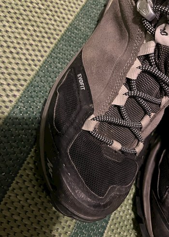 Gri Erkek Spor Ayakkabı Bağcıkları - Görsel 4