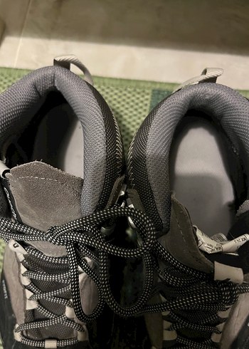 Gri Erkek Spor Ayakkabı Bağcıkları - Görsel 10