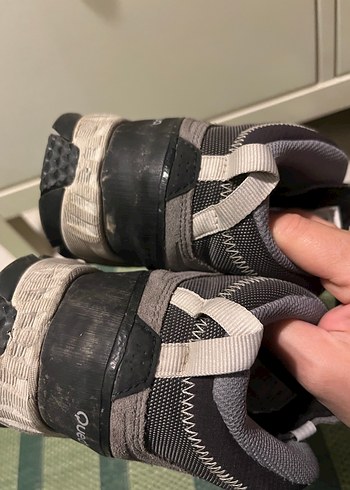 Gri Erkek Spor Ayakkabı Bağcıkları - Görsel 3