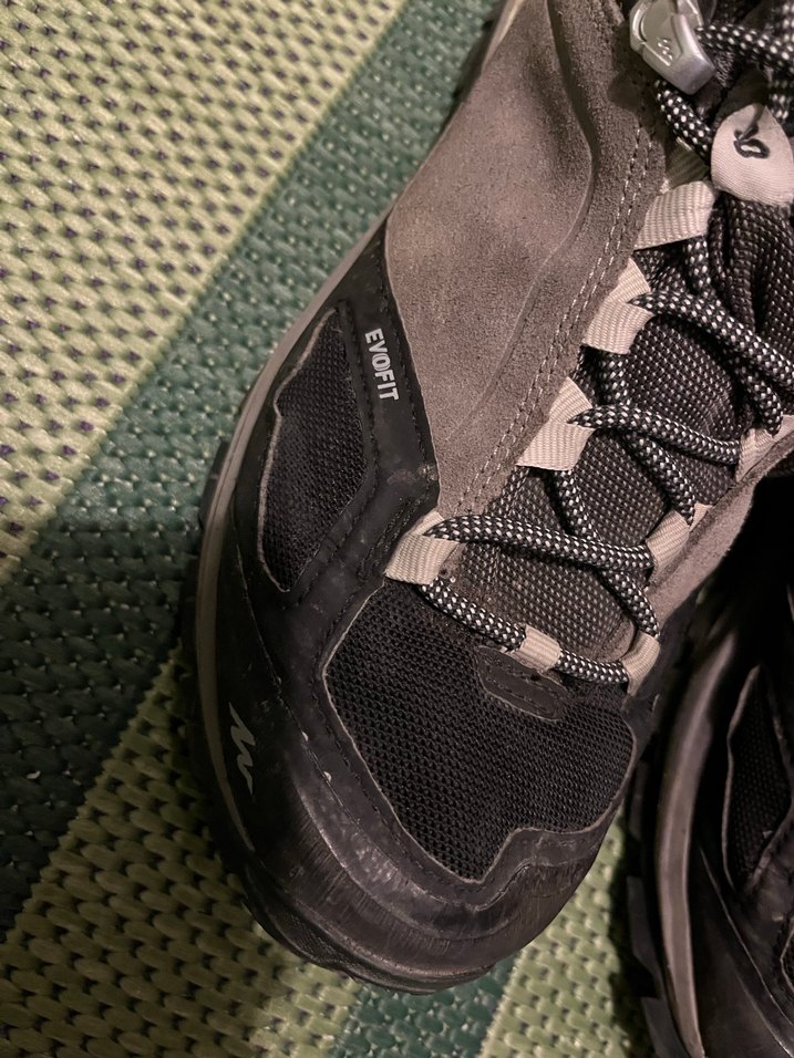 Gri Erkek Spor Ayakkabı Bağcıkları - Görsel 4