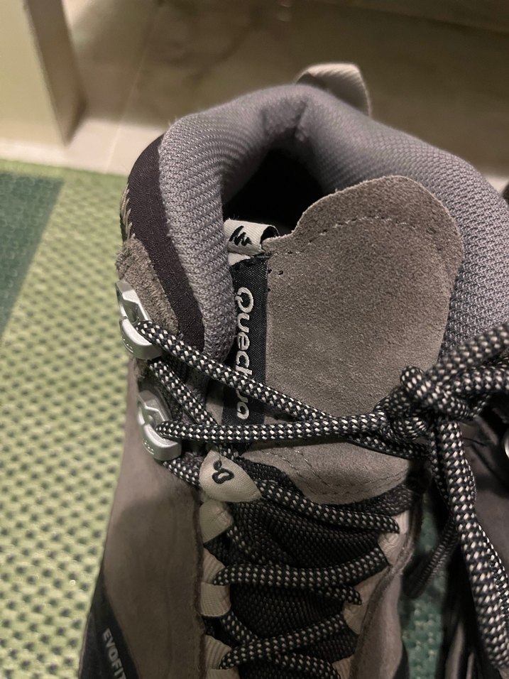 Gri Erkek Spor Ayakkabı Bağcıkları - Görsel 2