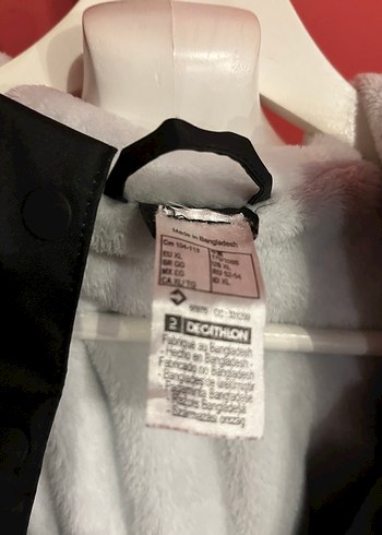 Kadın Siyah Baskılı Midi Parka - Görsel 7