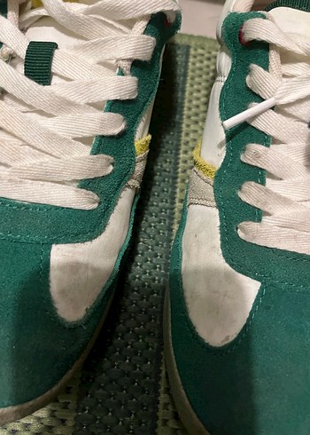 Spor Yeşil Kadın Sneakers - Görsel 4